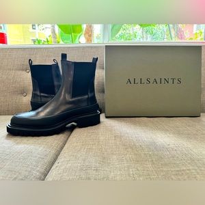 ALL SAINTS ‘Harley’ Chunky Sole Leather Boots